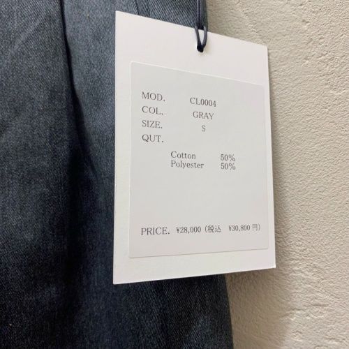 cliché クリシェ EX WIDE TROUSERS S グレー 【代官山08