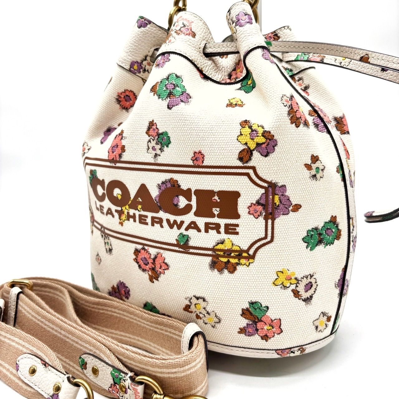 美品】 COACH コーチ ハンドバッグ トートバッグ ショルダーバッグ 