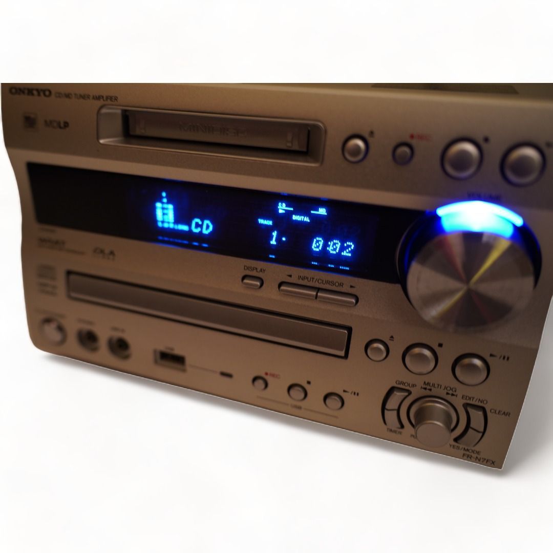 ONKYO オンキョー FR-N7FX CD/MD/USB コンポ 【美品】 - セレクト