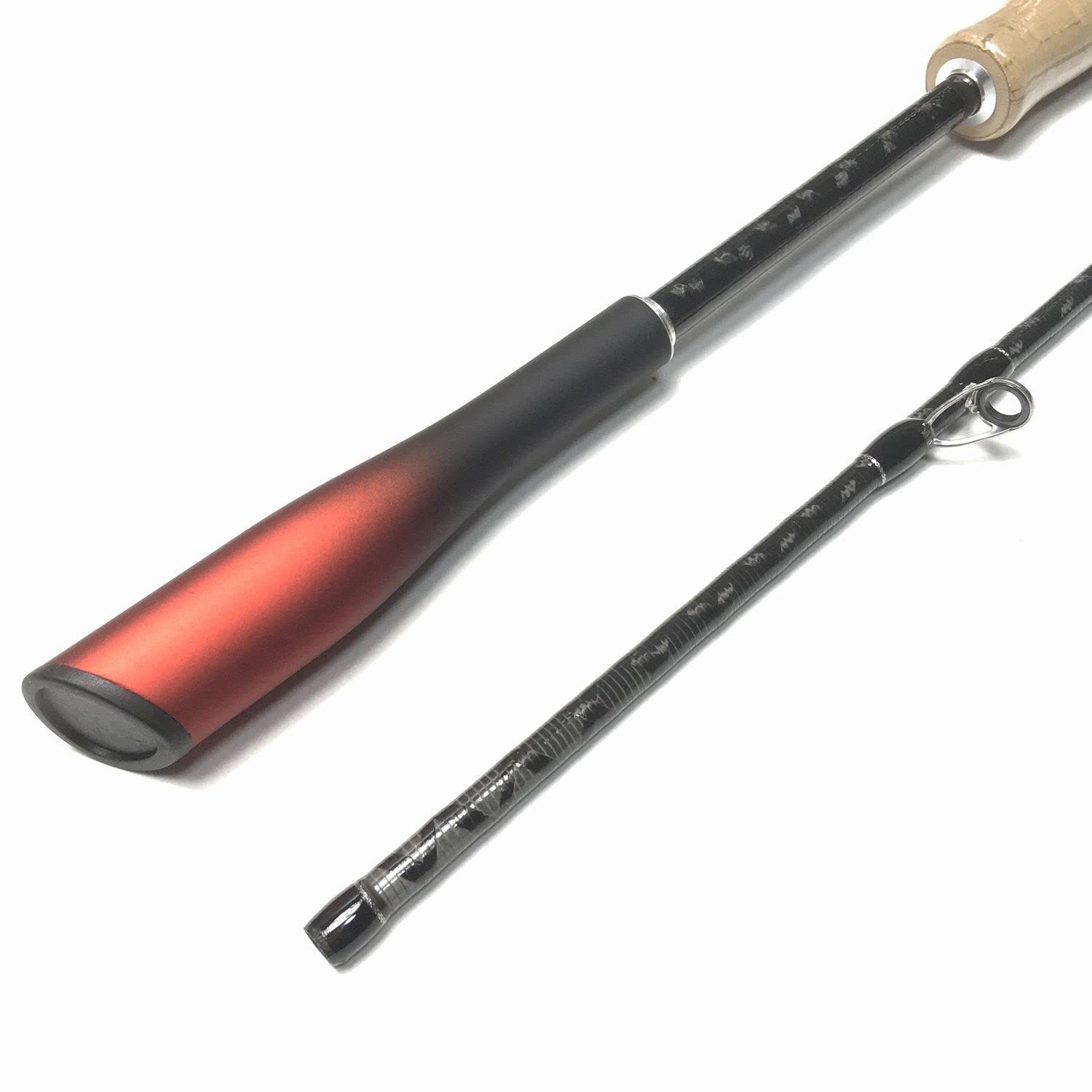 6フィート ベイトロッド 2ピース M カーボンモノコックハンドル バスロッド シーバス ロックフィッシュロッド 6ft 1.8m ベイトロッド2ピース M