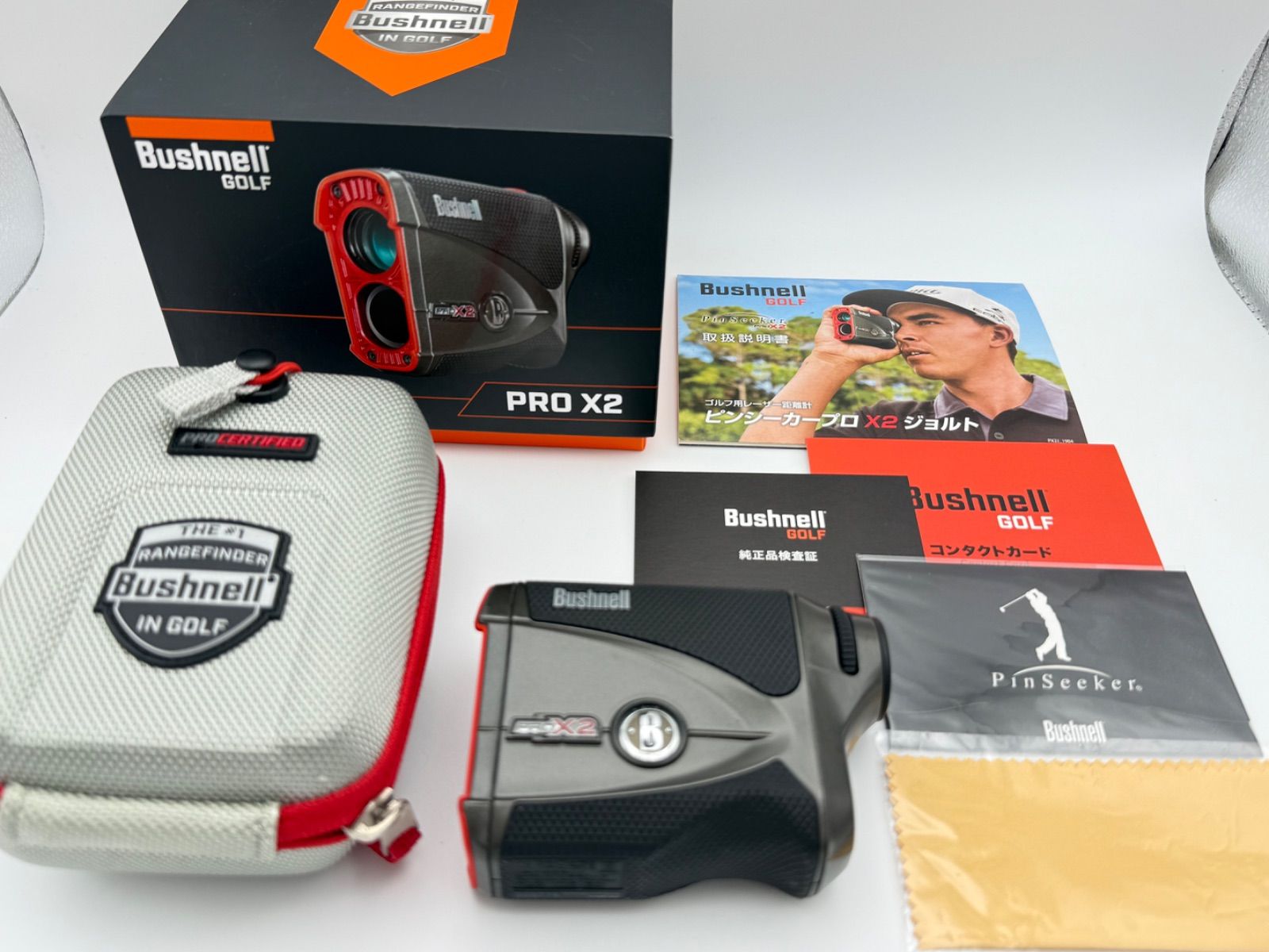 Bushnell PRO X2 ゴルフ用レーザー距離計 ブッシュネル ピンシーカー プロX2ジョルト 仕様 日本 スロープ機能搭載 直線距離切替モデル