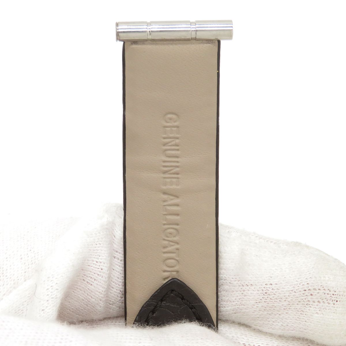 ブシュロン BOUCHERON 腕時計パーツ リフレ用 クロコバンド