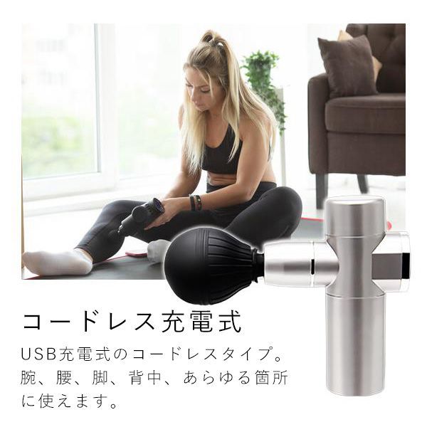 マッサージガン ハンディガン Massage gun 小型 健康 グッズ 全身ケア 筋膜 筋肉 プレゼント ギフト リリース 男女 御祝 ハンディ 肩  首 腰 肩甲骨 足 美容 器 静音 メディカル バイブ マッサージガン ミニ 筋膜マッサージ器