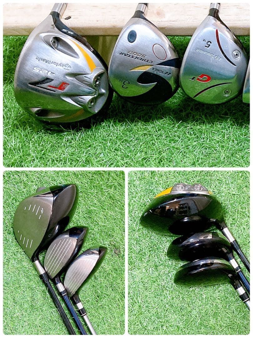 H7 テーラメイド 初心者オススメ ゴルフ クラブセット メンズ 13本
