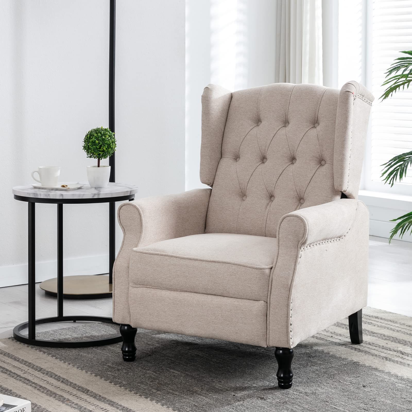 数量 ソファ モダン ハイバック 北欧テイスト カウチ 1人掛け 一人暮らし ソファー 座り心地が良い リラックスソファ Altrobene ベージュ