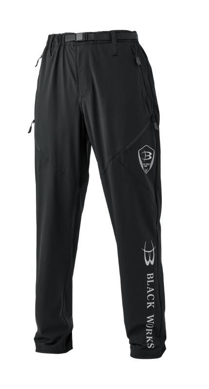 サイズ：M ST ANDREWS セントアンドリュース  ストレッチパンツ 総柄 ブラック系 [240101422014] ゴルフウェア メンズ ストスト ST ANDREWS セントアンドリュース ストレッチパンツ 総柄