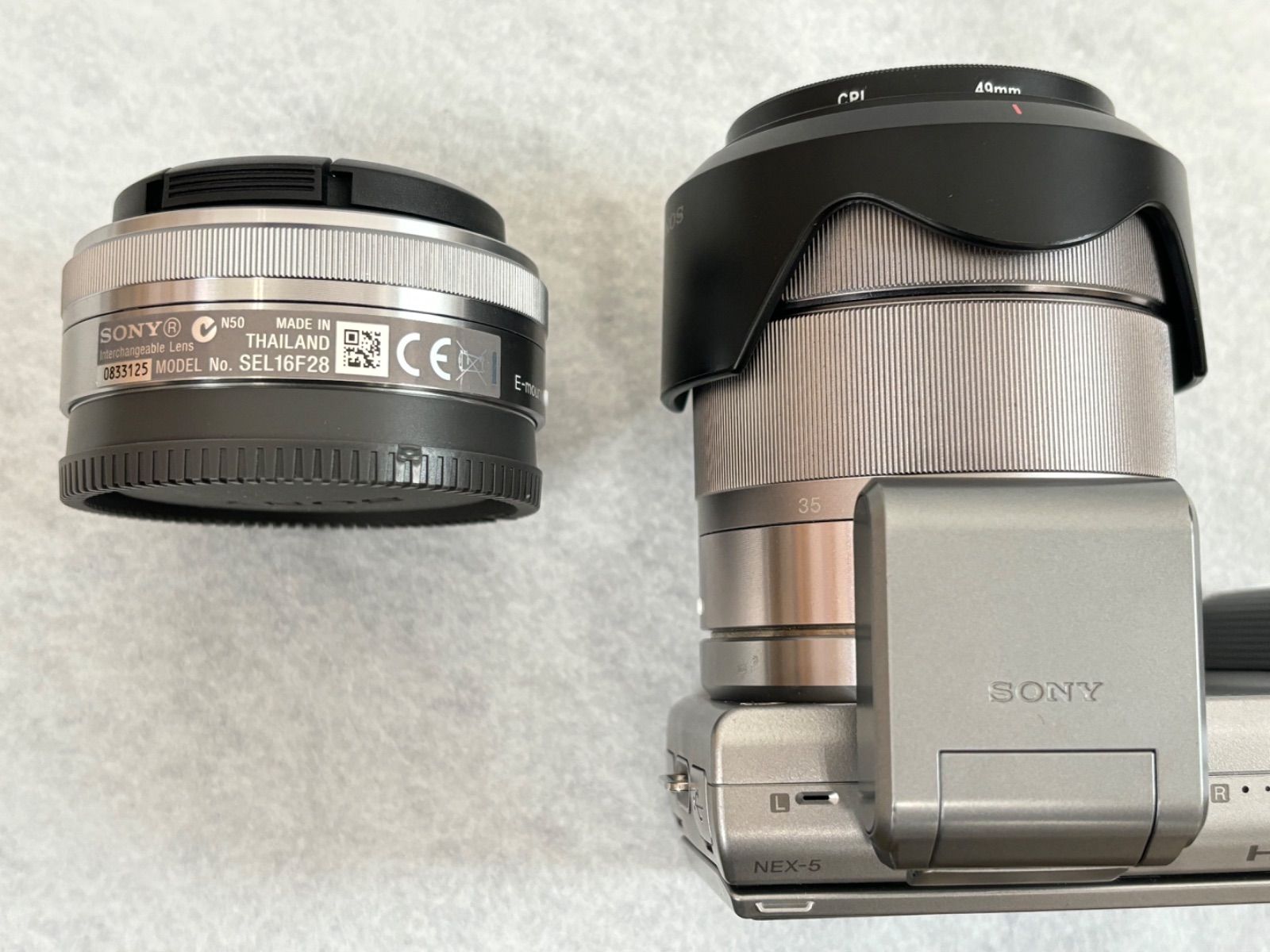 SONY NEX-5 16mm F2.8 レンズ (SEL16F28 ) Amazon.com : Sony Alpha 16mm F2.8 Wide-Angle E-Mount Fixed