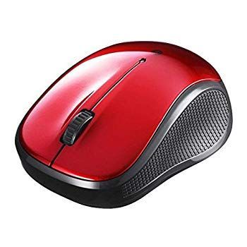 Bluetooth静音5ボタンBlueLEDマウス／レッド | Bluetooth(無線) | マウス<BR>トラックボール | パソコン周辺機器 |  製品紹介 | ナカバヤシ株式会社：アルバム・製本・シュレッダー・情報整理の総合サポーター 【中古】(未使用･未開封品)　バッファロー BSMBB100RD BT BlueLED 静音 3ボタンマウス レッド 6k88evb