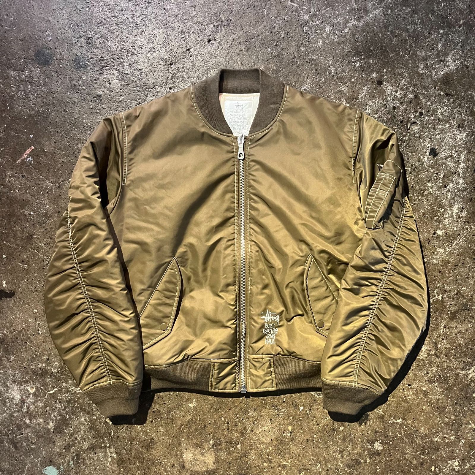 STUSSY 23aw BUILT REVERSIBLE BOMBER JACKET ステューシー