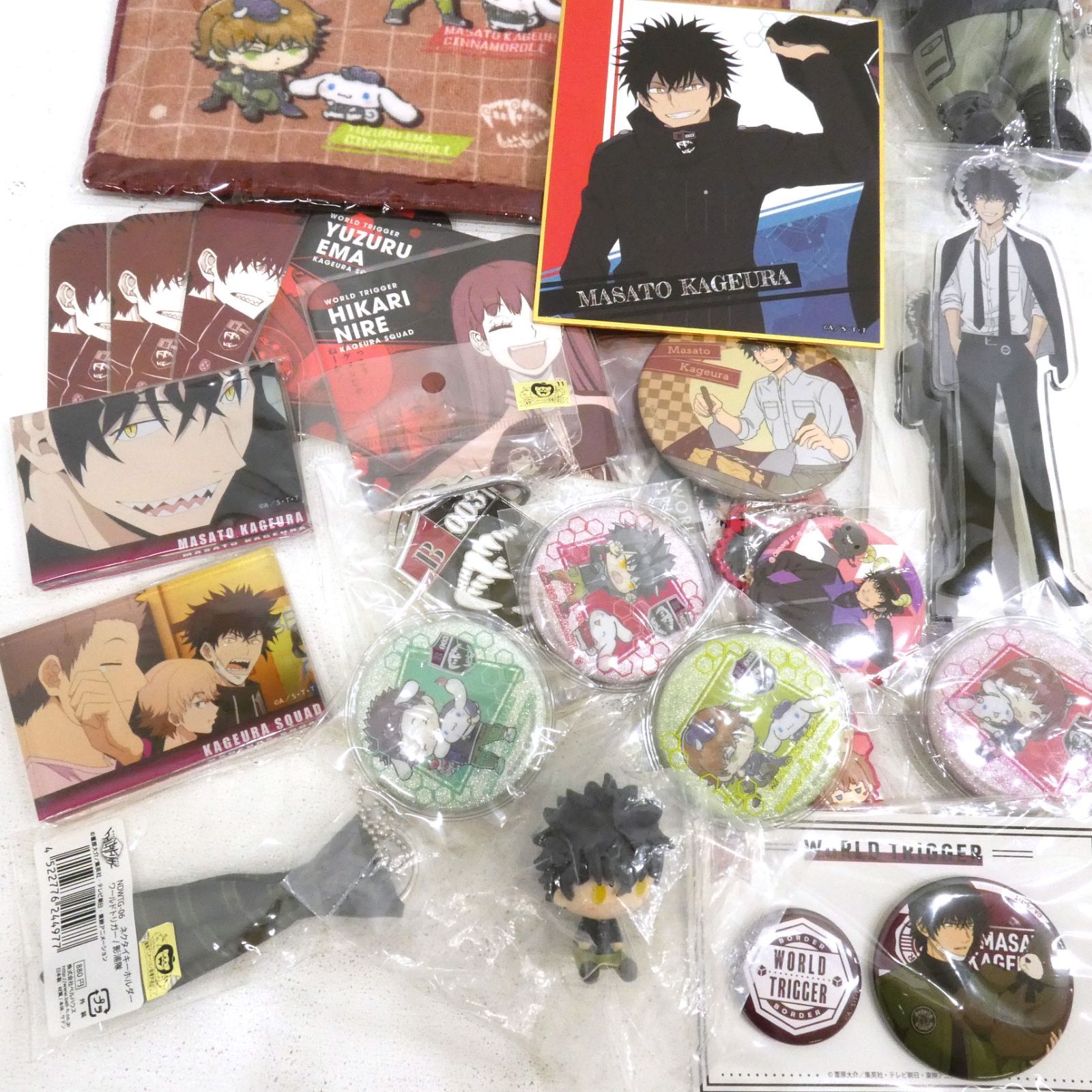 小牧店】未検品 ワールドトリガー グッズセット まとめ売り セット売り