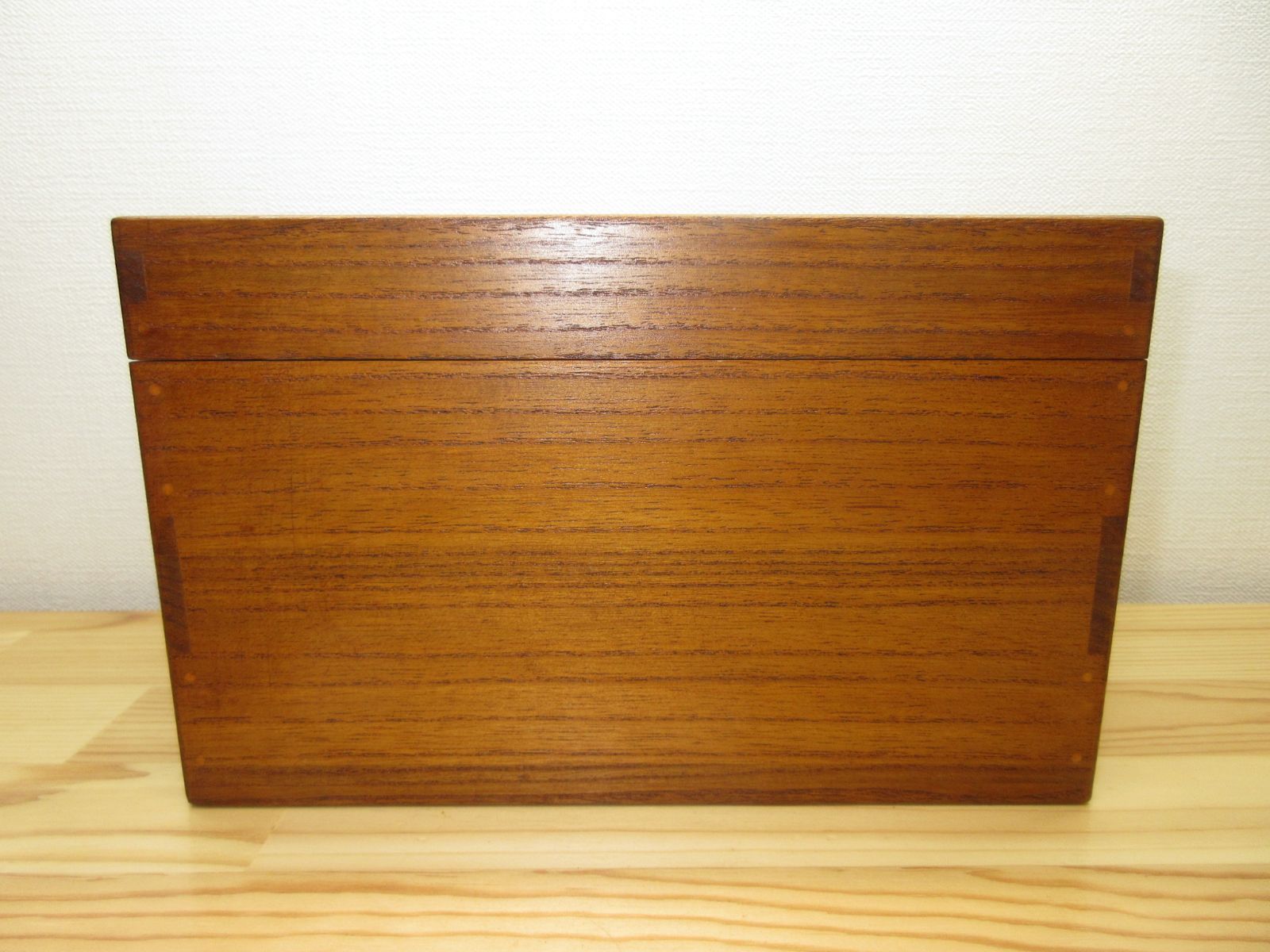 逢絢亭 茶道具 茶箱 利休茶筥 木製 指物師 暲尚斎作 共箱入り