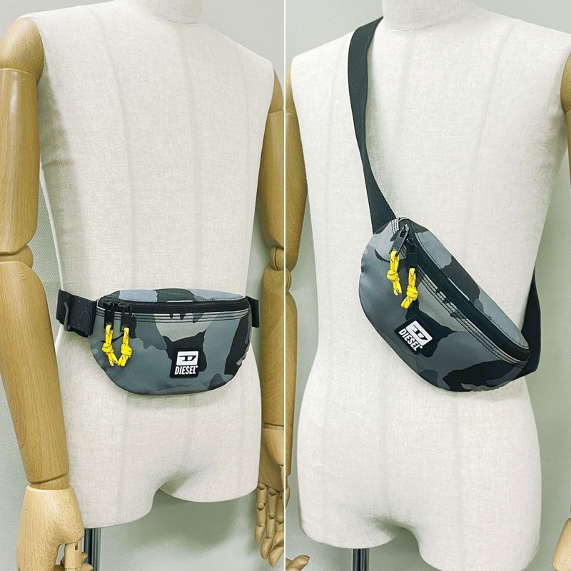 DIESEL ディーゼル 新品・アウトレット！ ボディバッグ X07804 P3894