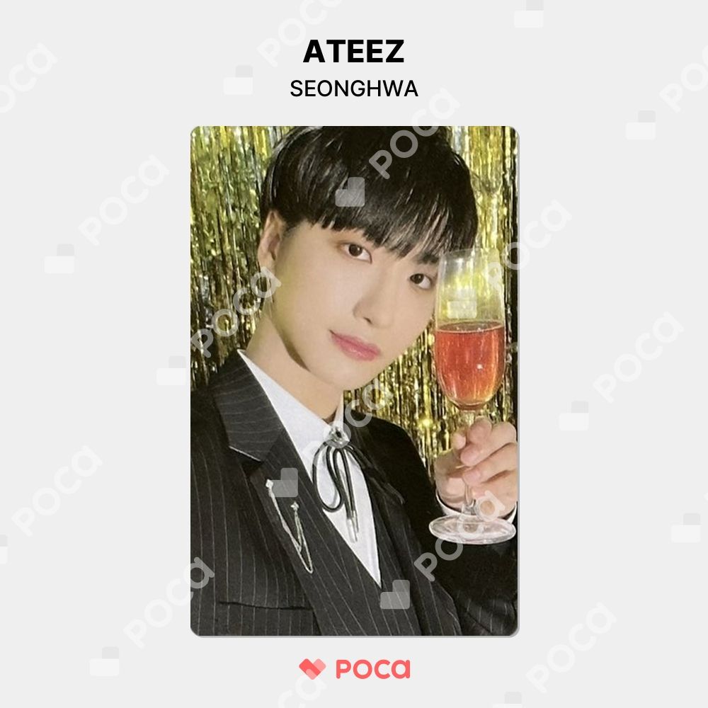 ATEEZ ユノ トレカ シーグリ Season’s Greetings ATEEZ ユノ トレカ 2023 SEASON'S GREETINGS 公式 トレカ - メルカリ