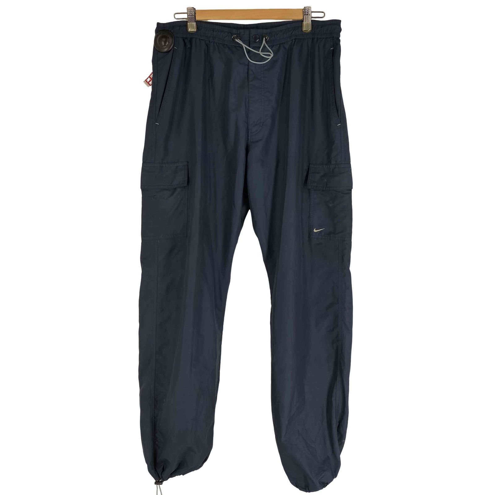 極太人気 90s NIKE ナイキ 白タグ ナイロンパンツ ブラック 黒 XXL k-apd27y23n14v845d.jpg