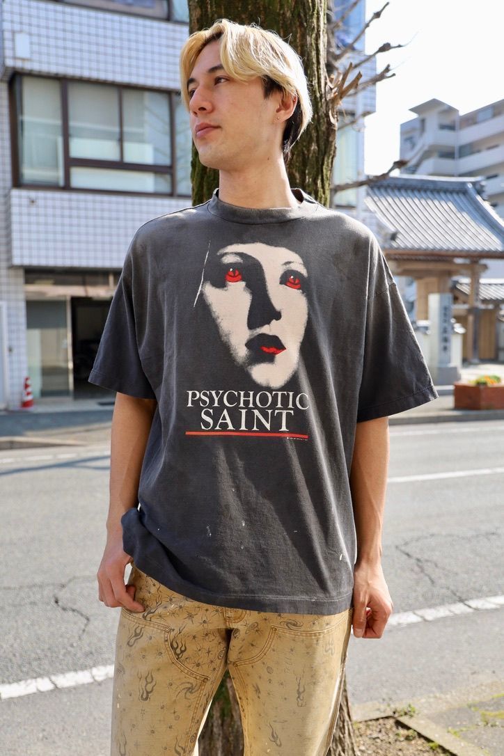 【SAINTMXXXXXX】SS TEE/PSYCHOTIC SNT/ BLK /要在庫確認 SAINTMXXXXXX】SS TEE/PSYCHOTIC SNT/ BLK /要在庫確認 (Saint