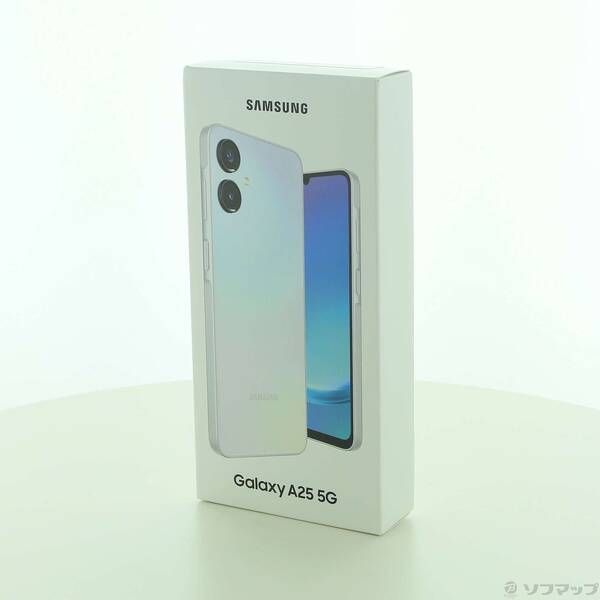品〕 Galaxy A25 5G 64GB ライトブルー SCG33 au SIMフリー【349