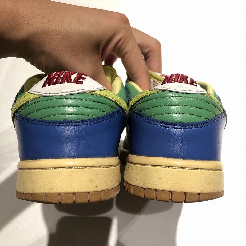 NIKE×BROOKLYN PROJECTS DUNK LOW PREMIUM SB ナイキ×ブルックリン プロジェクト ダンク ロー プレミアム エスビー スニーカー US 8 (26cm) ヘイロー×シトロン 313170-771 レア【PI】