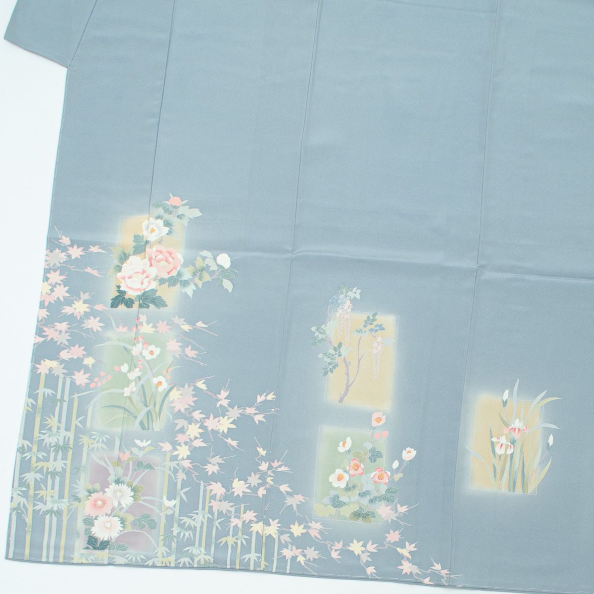 人間国宝 和紙貼り絵絵師 山内一生 蛇 巳 落款 額装品 貼り絵 和紙