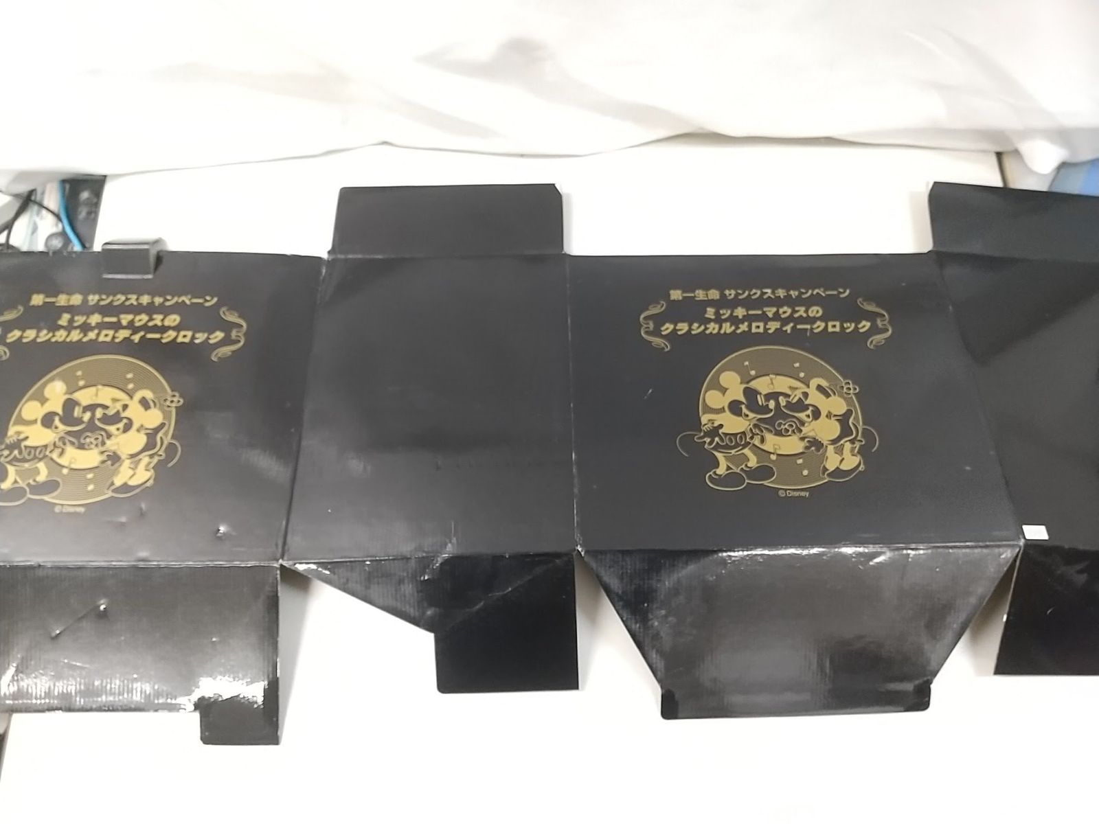 ミッキーマウスのクラシカルメロディークロック 未使用品 ミッキー