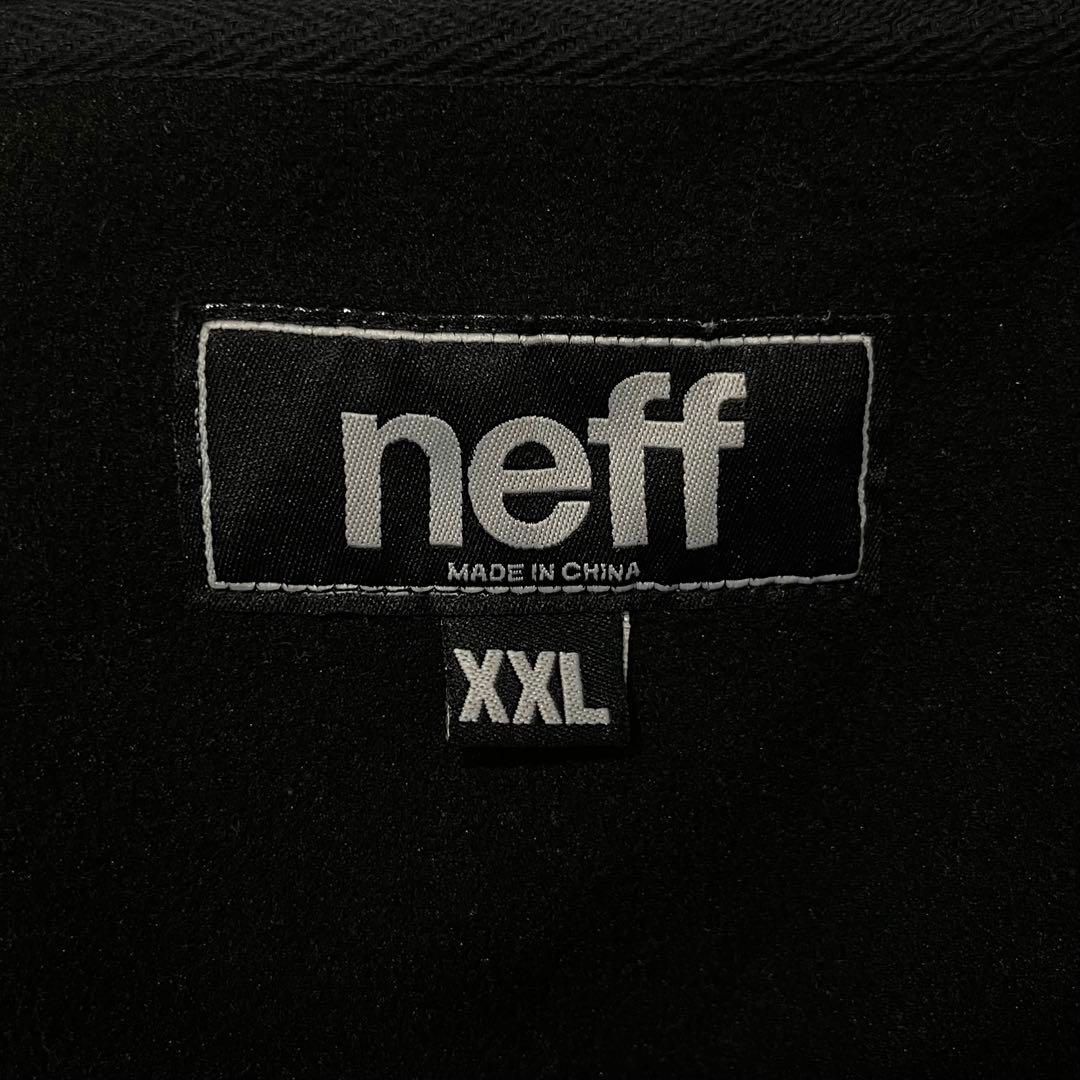 neff ネフ スノボ スキー ウェア 裏地フリース ジップ パーカー XXL