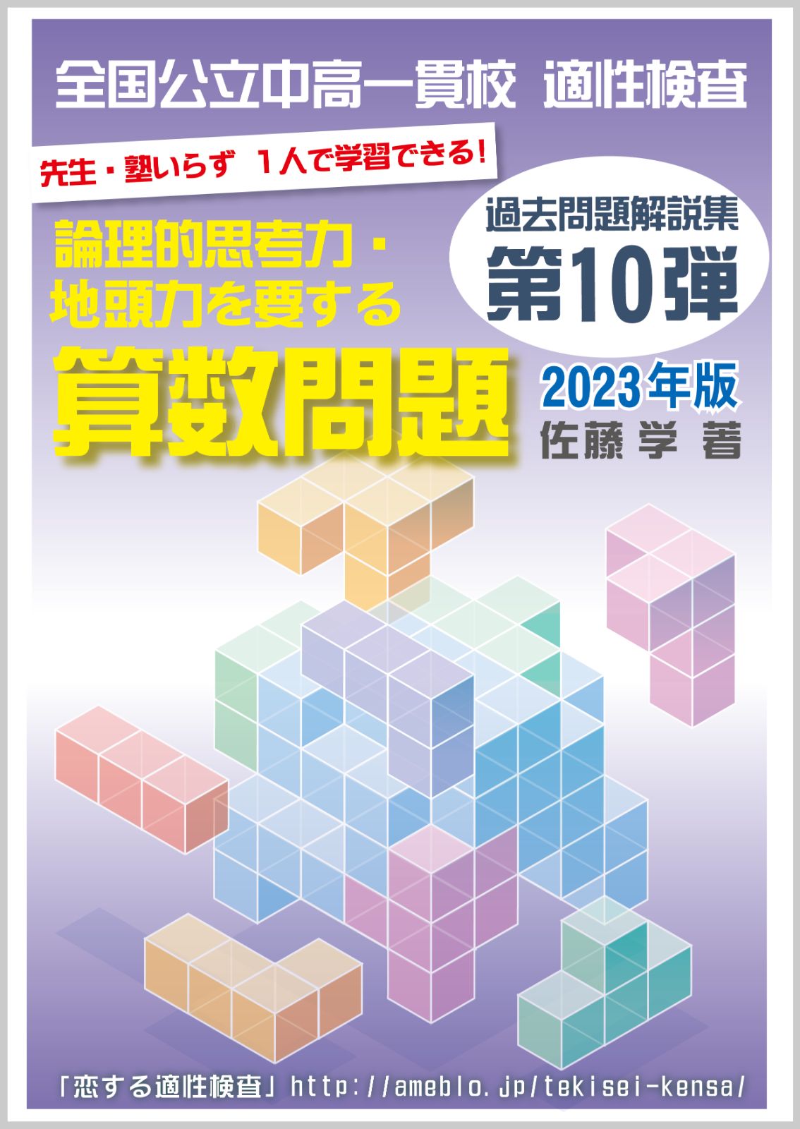 第10弾(2023年版) 全国公立中高一貫校 適性検査 算数問題過去問