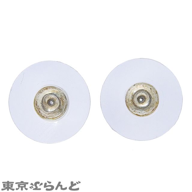 CHANEL フェイクパールレディース ピアス シルバーカラー シャネル CHANEL ココマーク フェイクパール ピアス A21V