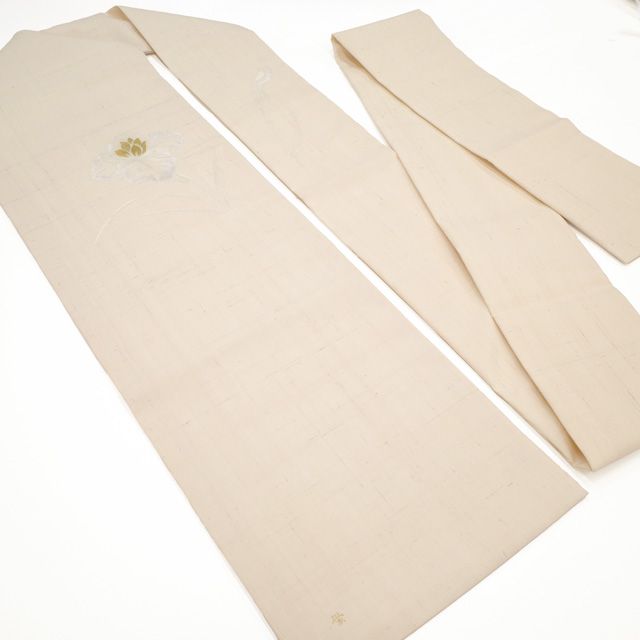 正絹☆名古屋帯のみ 専用帯2230 ○高級 正絹 夏帯 本場筑前博多織