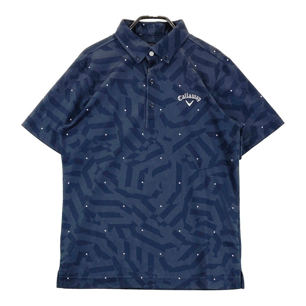 Callaway キャロウェイ ポロシャツ ネイビー 紺 中古 メンズ