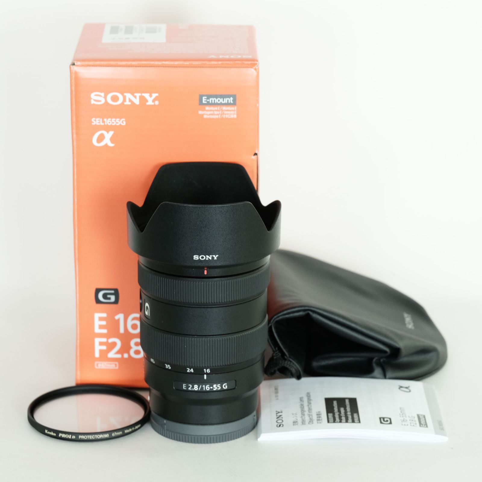 極美品】SONY SEL 1655G F2.8 Gレンズ