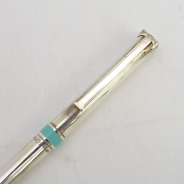 TIFFANY&Co. / ティファニー □ボールペン Tクリップ シルバー