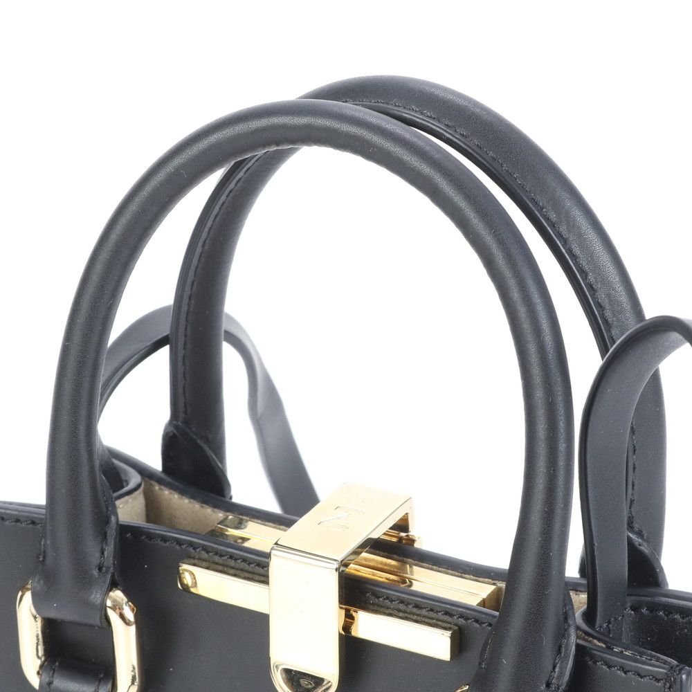 新品同様 ザンチェッティ ZETA ゼタ レザー 2WAY ショルダーバッグ  