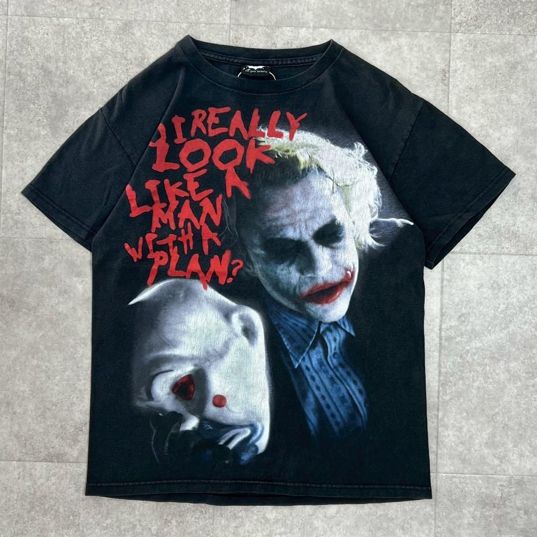 XLサイズ】00s ジョーカー ダークナイト Tシャツ ビンテージ ダーク