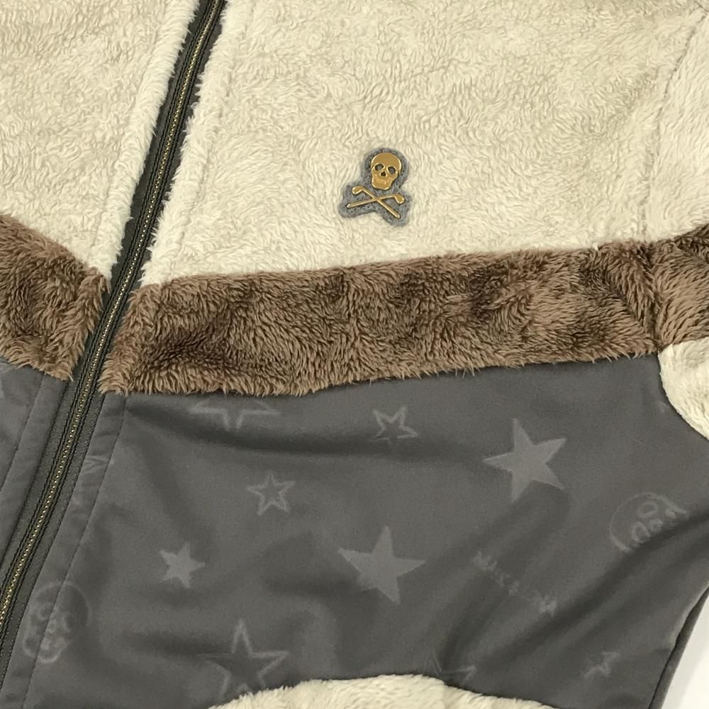 ライトベージュ系×グレー×ブラウン