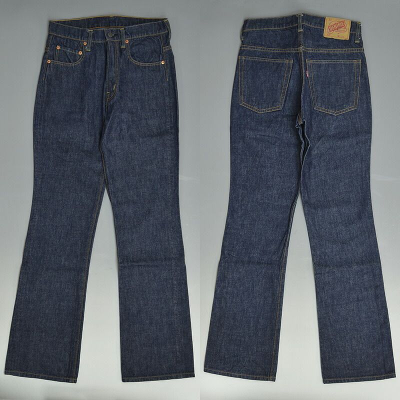 裾上げ無料】ドゥニーム ブーツカット ジーンズ W30相当 赤タブ DENIME 
