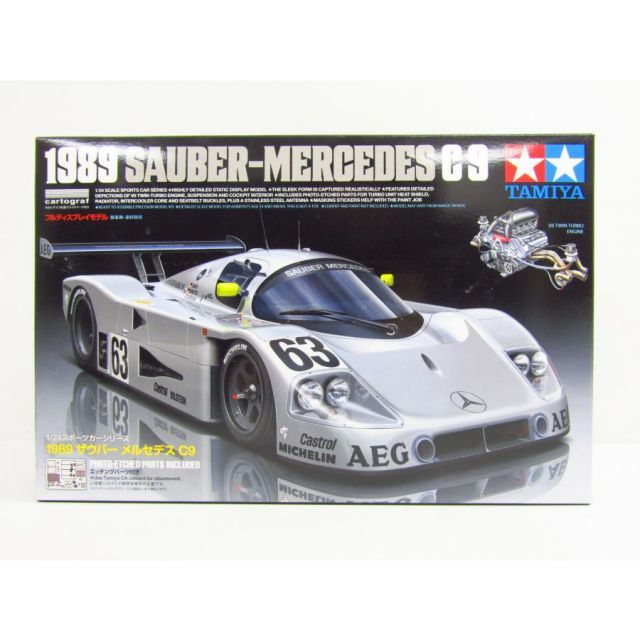 未組立品 1/24 スポーツカーシリーズ 1989 ザウバー メルセデス