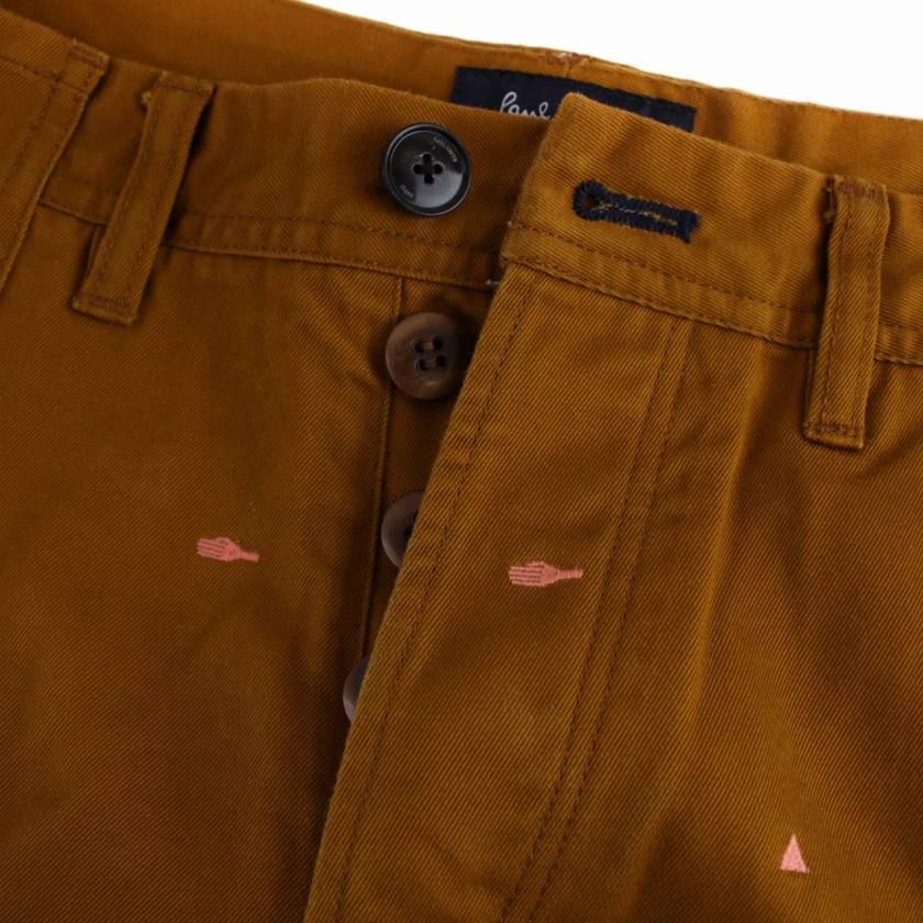 129 コーデュロイ パンツ 茶色 ポールスミス PAUL SMITH LONDON