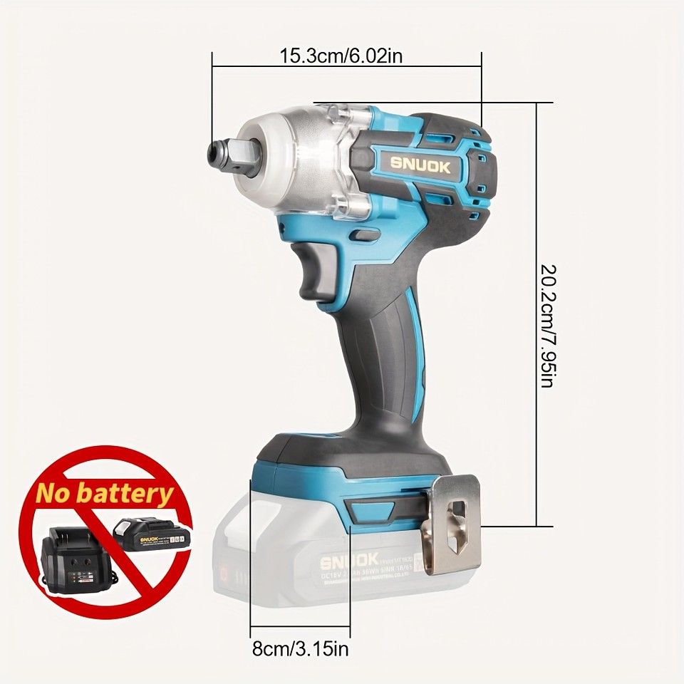 280N.m高トルク 18Vブラシレス電動レンチ＆ドリル ツール HRDEVELOPMENT_JP