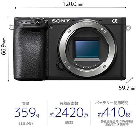 ソニー ミラーレス一眼 α6400 ボディ ブラック ILCE-6400 B SONY ソニー ミラーレス一眼 α6400 ボディ ブラック ILCE-6400 B SONY