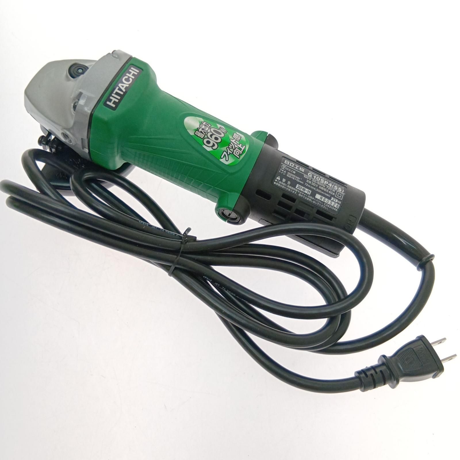 □□HiKOKI ハイコーキ 100ｍｍ　細径　電気ディスクグラインダ G10SP4 Amazon | HiKOKI(ハイコーキ) 電気ディスクグラインダー 砥石径100mm