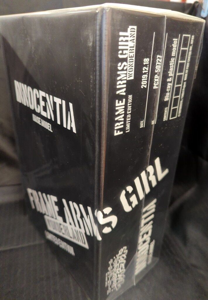 アニメBlu-ray フレームアームズ ガール～きゃっきゃうふふなワンダーランド～Blu-ray プラモ 未開封難あり