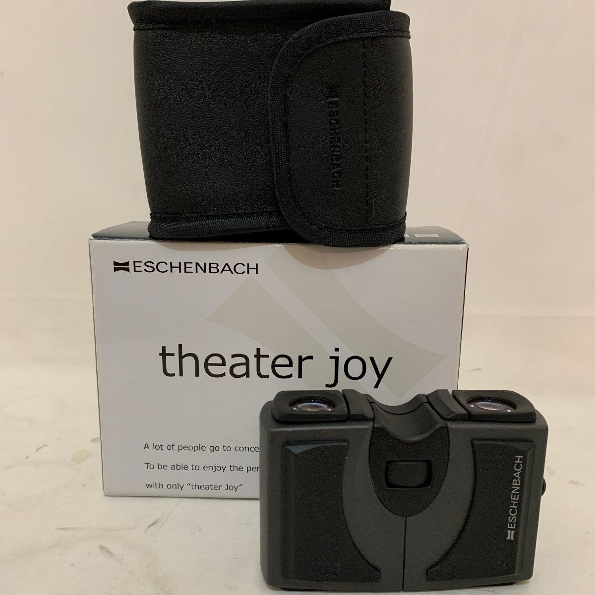 ESCHENBACH エッシェンバッハ 双眼鏡 シアタージョイ ダハプリズム式 倍率5倍 17ミリ口径 日本製 2996-T05171 カラー: ブラック ESCHENBACH エッシェンバッハ 双眼鏡 シアタージョイ ダハプリズム式