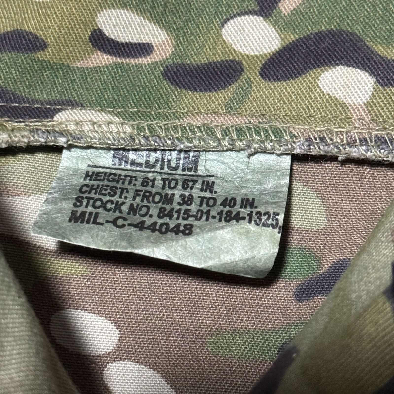 USED/古着】マルチカモ 迷彩 カモ柄 アノラック ジャケット コットン 