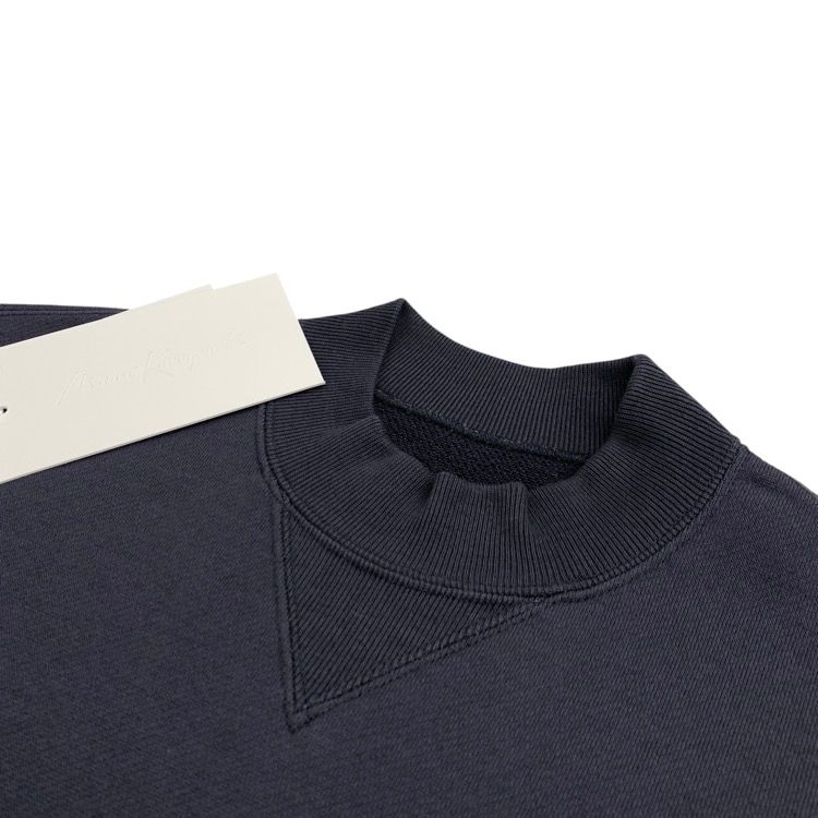 mame kurogouchi コード刺繍スウェットトップス ネイビー2 未使用品 25SS Mame Kurogouchi マメクロゴウチ Cording