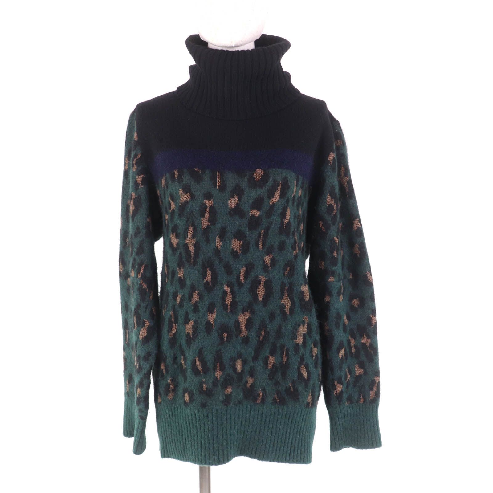 sacai レオパード柄アウター
