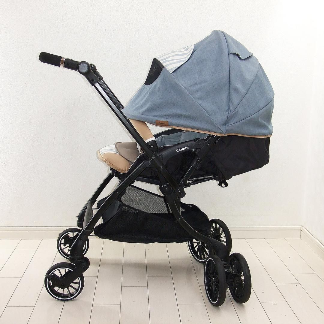 美品 ベビーカー コンビ スゴカルSwitch plus エッグショック XL