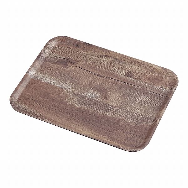 CAMBRO(キャンブロ) マデラ・ラミネートトレー ダークオーク 角型