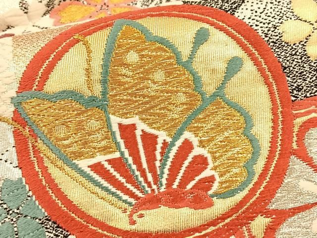 平和屋2□六通柄袋帯 舞桜文 平和屋2□六