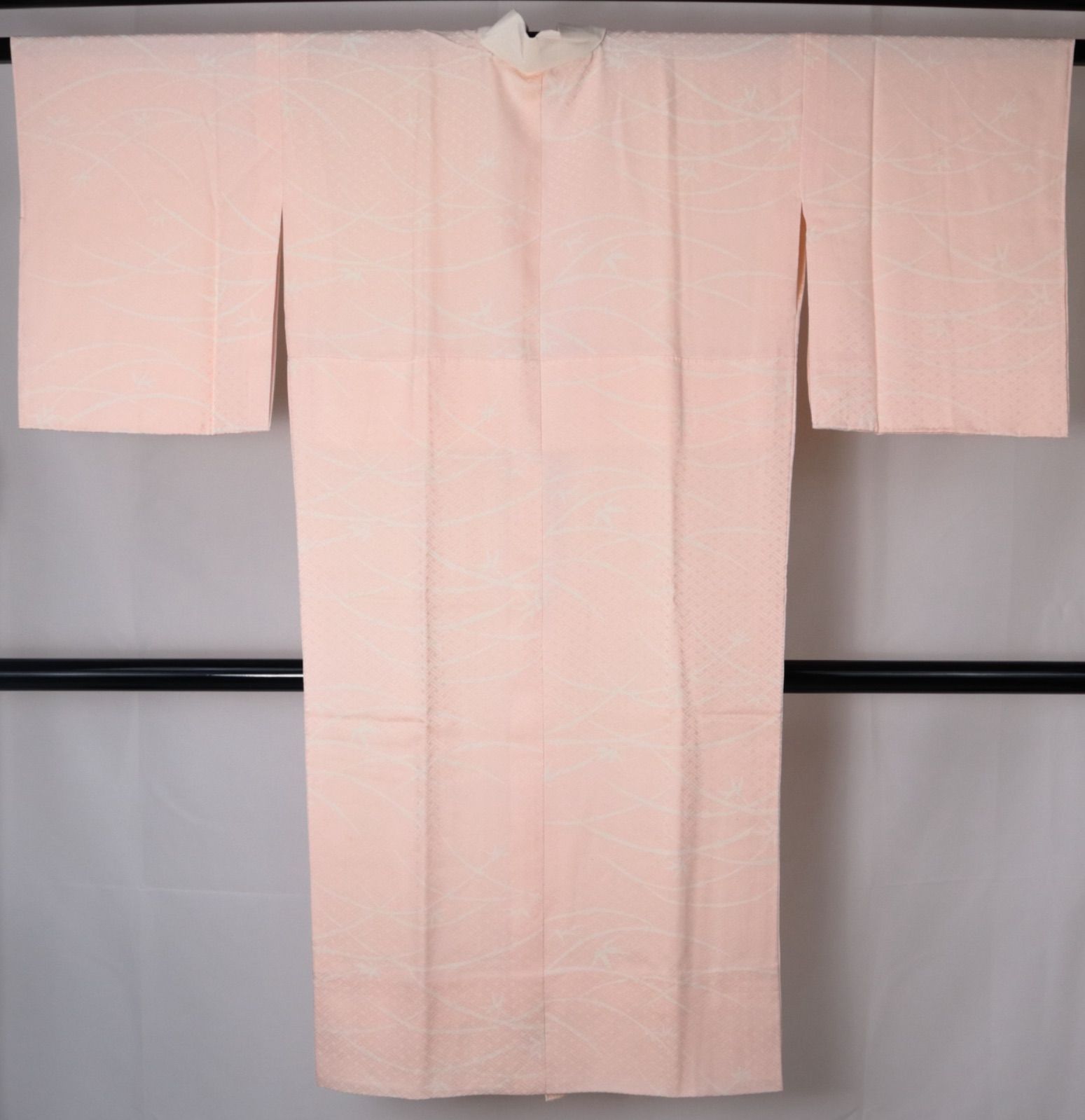 長襦袢「薄ピンク露芝」【中古】