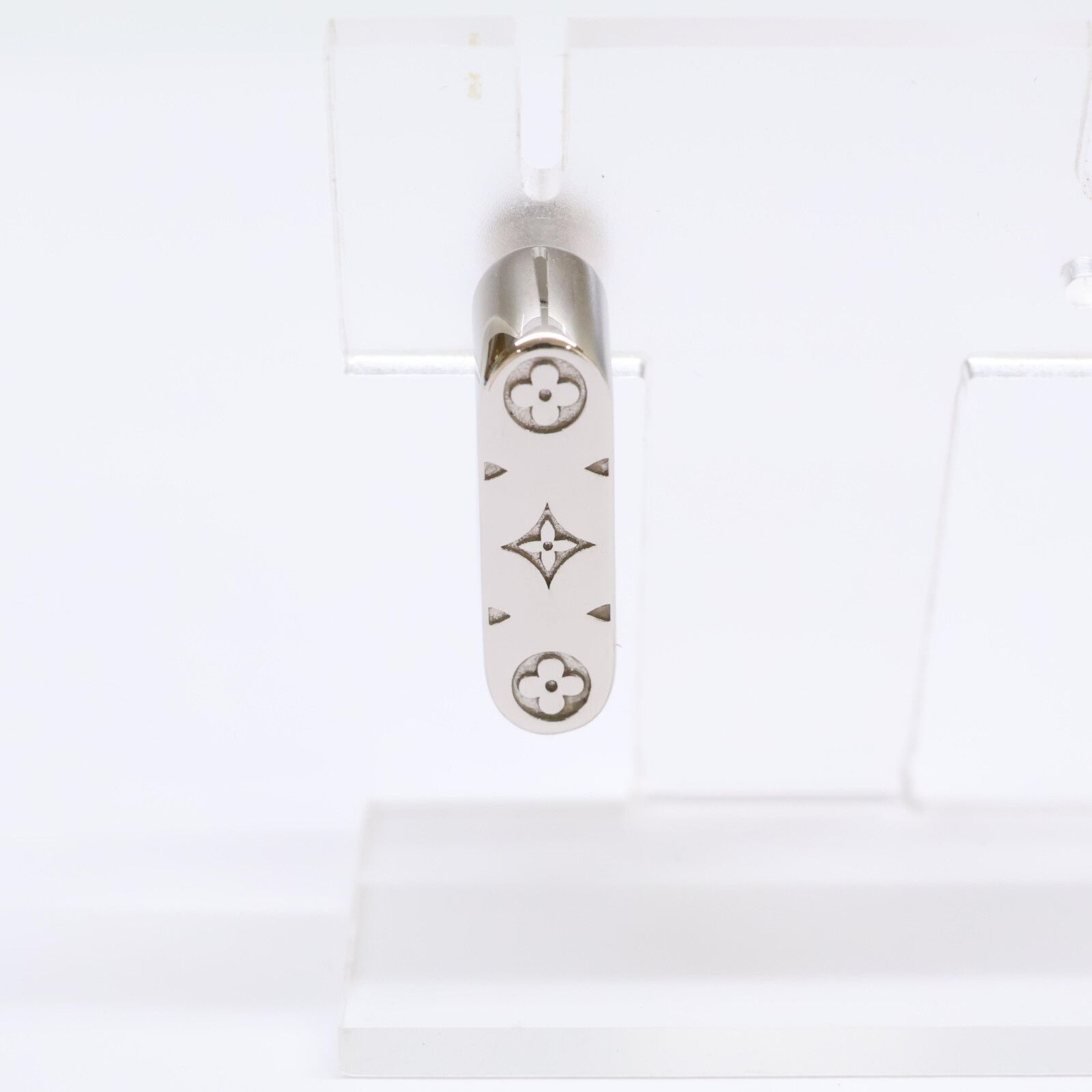 LOUIS VUITTON ルイヴィトン 25年製 M02227 フープピアス・モノグラム