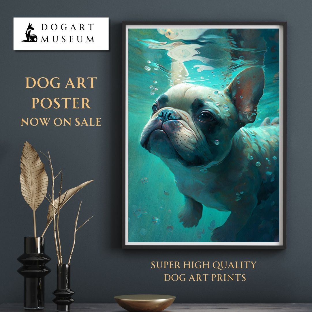 幸運のフレンチブルドッグ犬 No.1】風水画 開運 金運 アートポスター 犬の絵 犬の絵画 犬のイラスト Amazon.co.jp:  自転車に乗るかわいい犬 フレンチブルドッグのポスター プリント キャンバス 絵画 壁アート モダン ホーム装飾 ぶら下がる ポスター 画像 壁の絵  版画 ..., image size:1082x1082